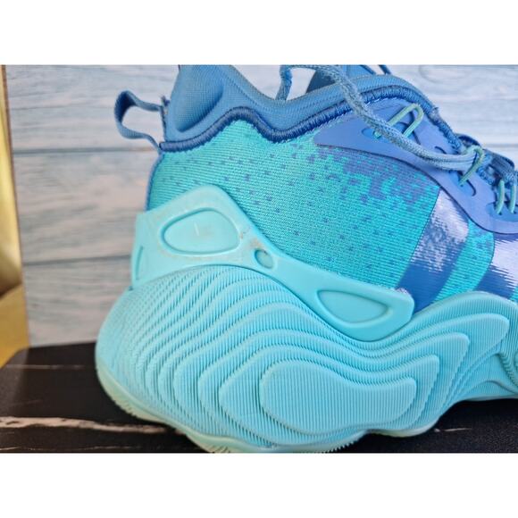 Adidas Trae Young 3 Lucid Cyan Blue Men\'s Basketball Shoes size 14 main image 8